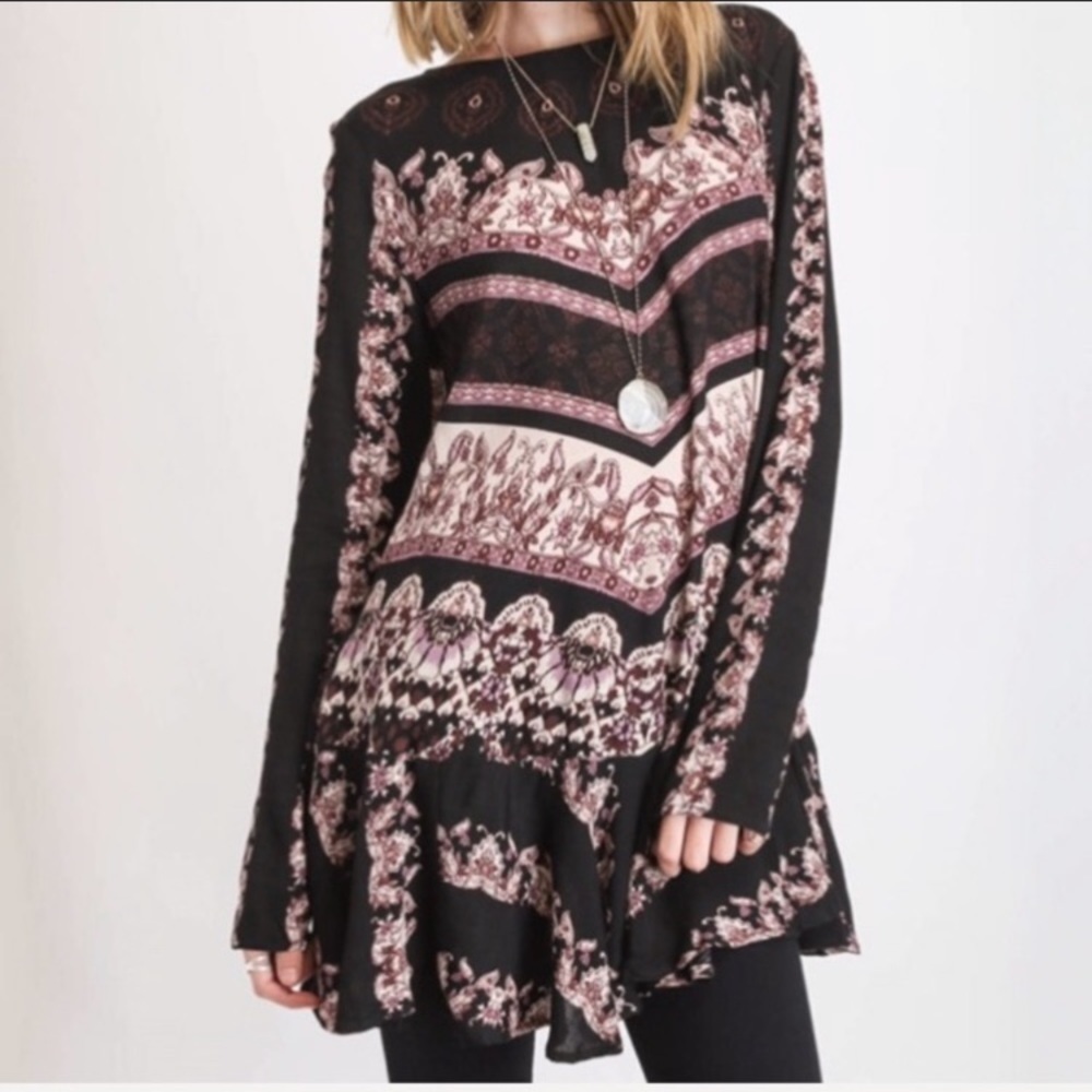Free People Smooth Talker Tunic Size Small - Picture 2 of 8